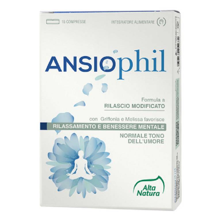 ANSIOPHIL 15CPR 850MG