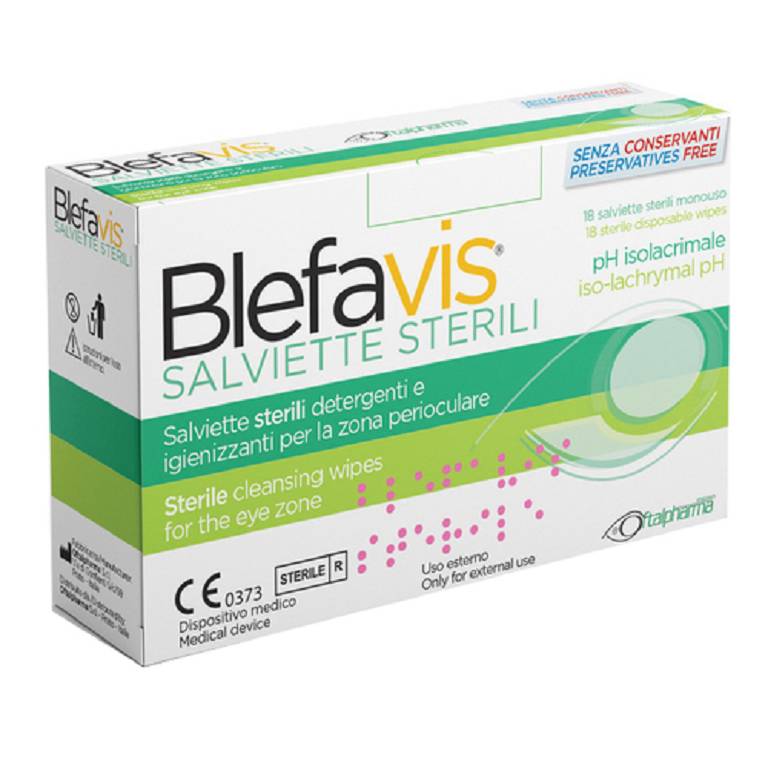 BLEFAVIS SALVIETTE STERILI18PZ
