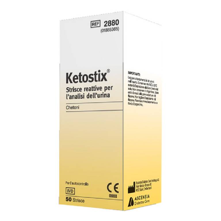 KETOSTIX chetonuria 50str 