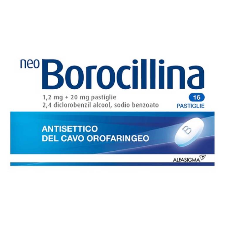 NEOBOROCILLINA*16PAST 1,2+20MG