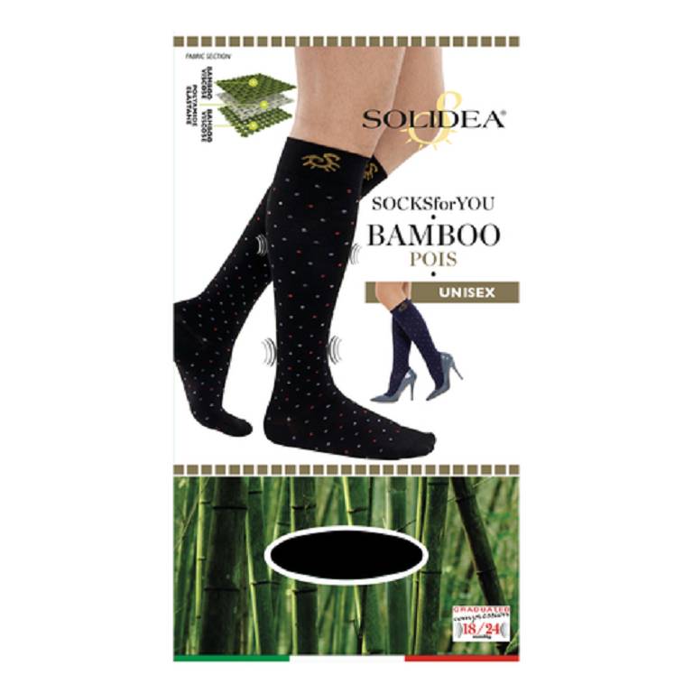 SOCKS FY BAMBOO POIS NERO M