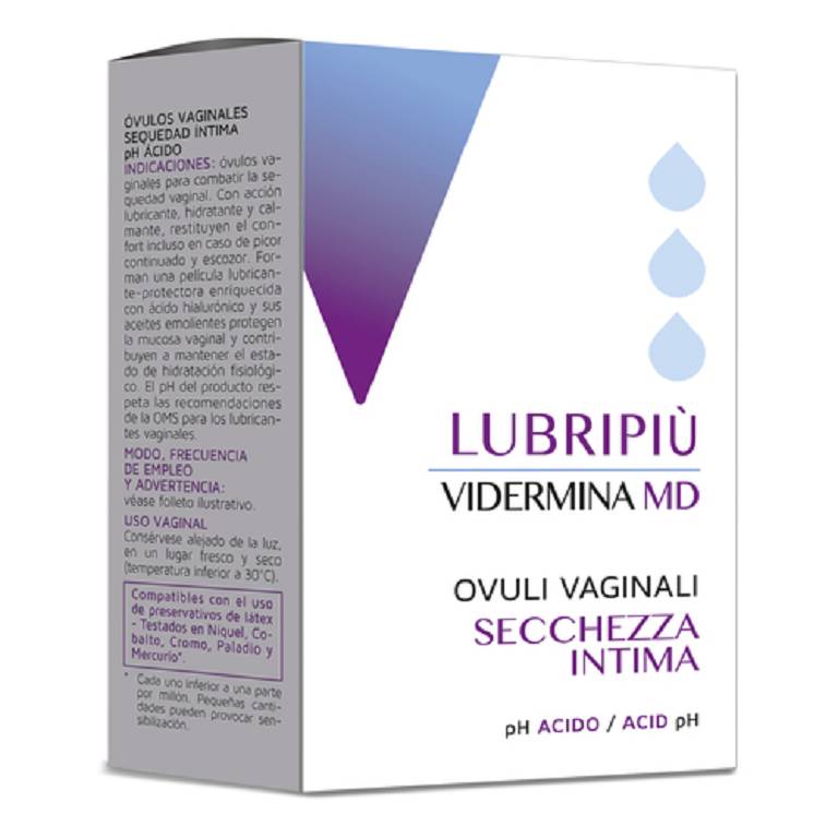 VIDERMINA LUBRIPIU' OVULI VAG